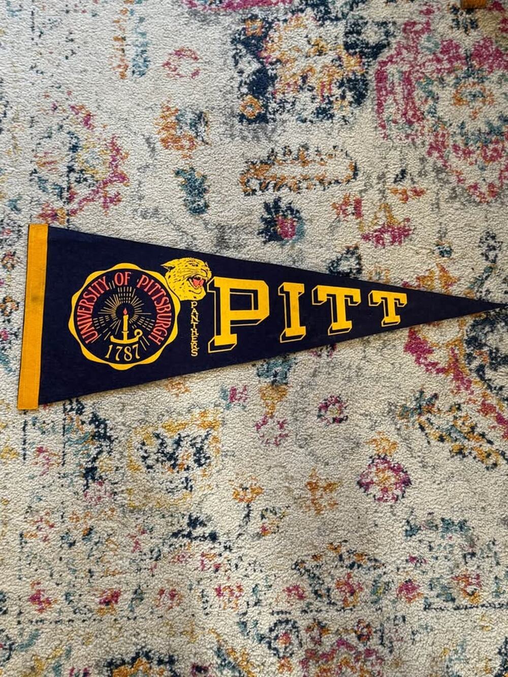 1950s University of Pittsburgh Pennant